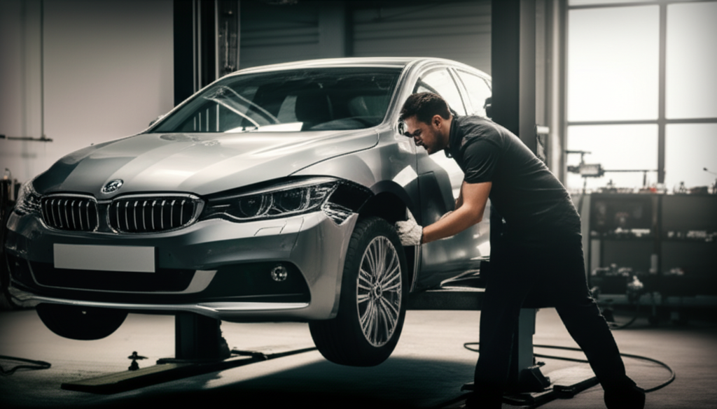 Professional auto body car repair at Hyperion Auto Repair in Los Angeles
